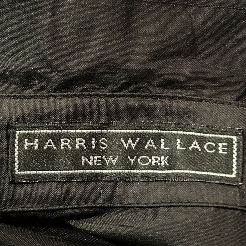 Harris Wallace Black Silk Reversible Jacket Size 8P - Picture 10 of 16